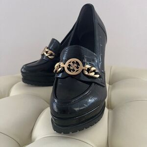 GUESS women high heel 5,0 logo